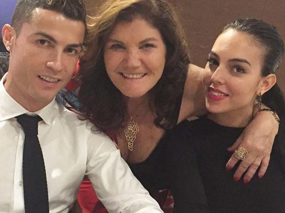 Cristiano Ronaldo, Dolores Aveiro e Georgina Rodriguez