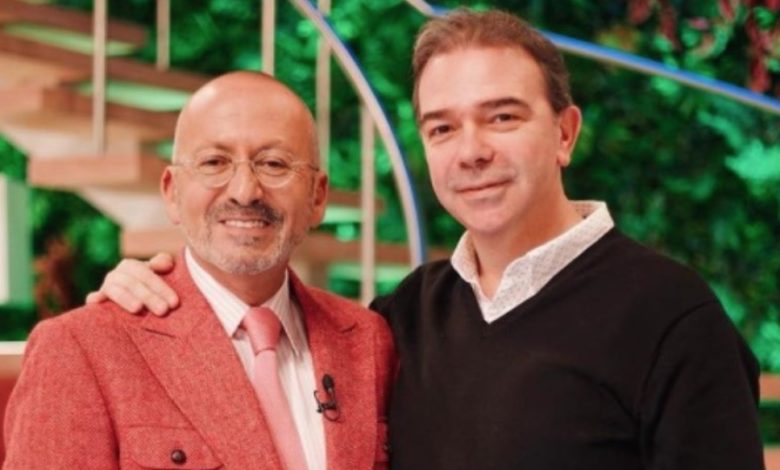 Nuno Santos e Manuel luís Goucha