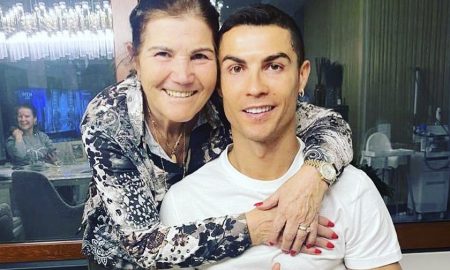 Dolores Aveiro e Cristiano Ronaldo