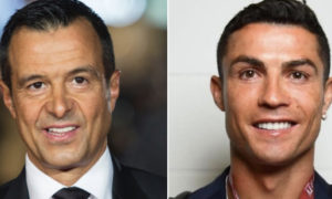 Cristiano Ronaldo e Jorge Mendes