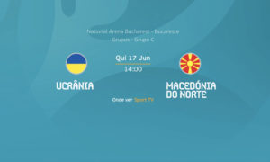 Ucrânia e Macedónia do Norte