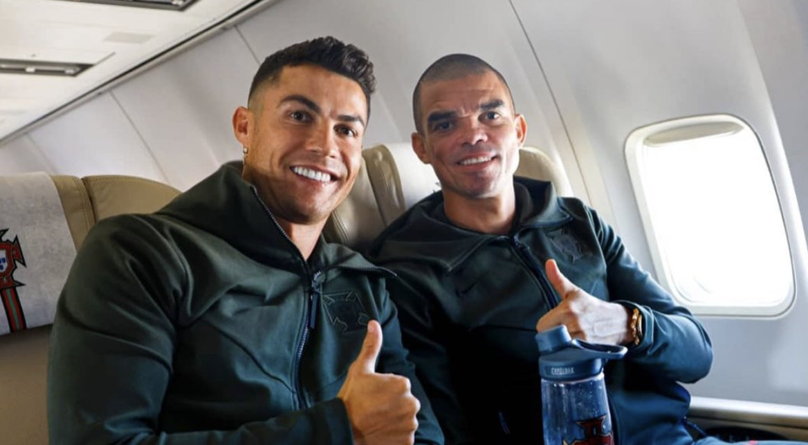 Cristiano Ronaldo e Pepe