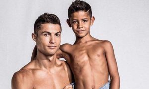 Cristiano Ronaldo e Cristianinho