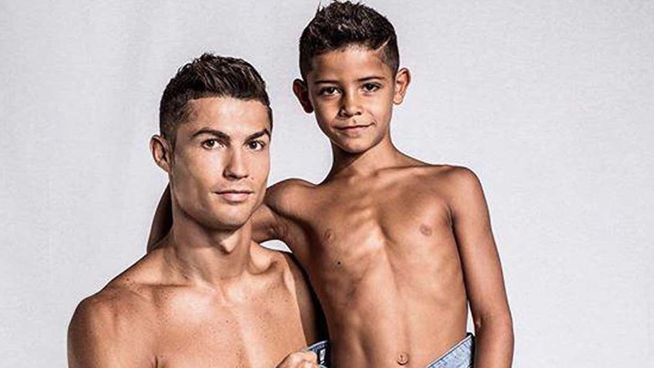 Cristiano Ronaldo e Cristianinho