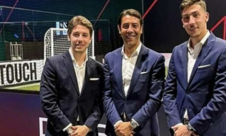 Rui Costa e os filhos