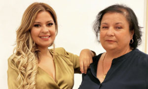 Sandrina Pratas e a mãe