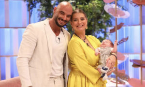 Andreia Filipe, marido e o filho