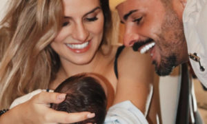 Jéssica Antunes, Rui Pedro e o filho Isaac