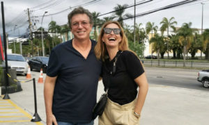 Cristina Ferreira e Boninho da Globo