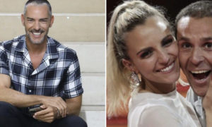 Cláudio Ramos, Miguel Azevedo e a ex-noiva Tatiana Lopes