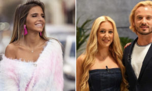 Diana Lopes, Bárbara Parada e Miguel Vicente