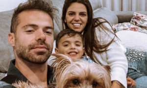 Rúben Boa Nova, Tatiana e o pequeno Lourenço