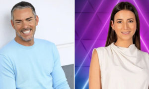 Cláudio Ramos e Alice Santos