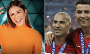 Isa Oliveira e Cristiano Ronaldo e Quaresma