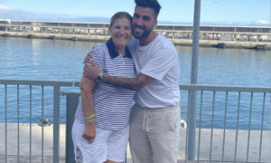 Dolores Aveiro e Léo Caeiro
