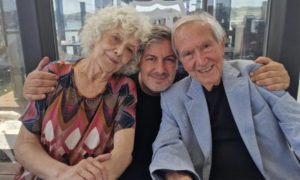 Bruno de Carvalho com os pais