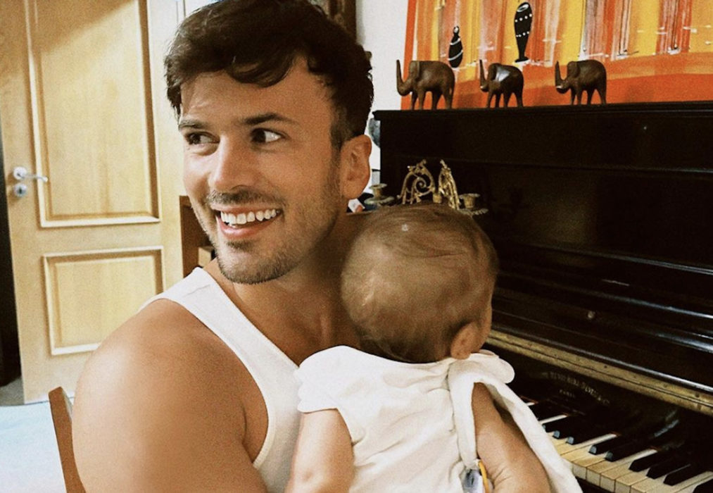 David Carreira e o filho Lucas