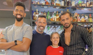 Ossman Idrisse, Paulo Soares, Catarina Esparteiro, Fábio