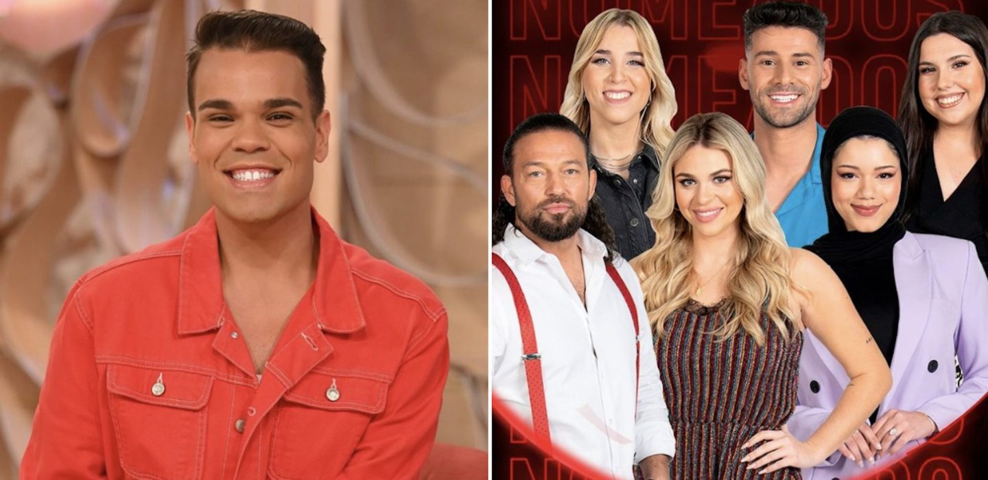 Zé Lopes e concorrentes Big Brother nomeados na semana 8