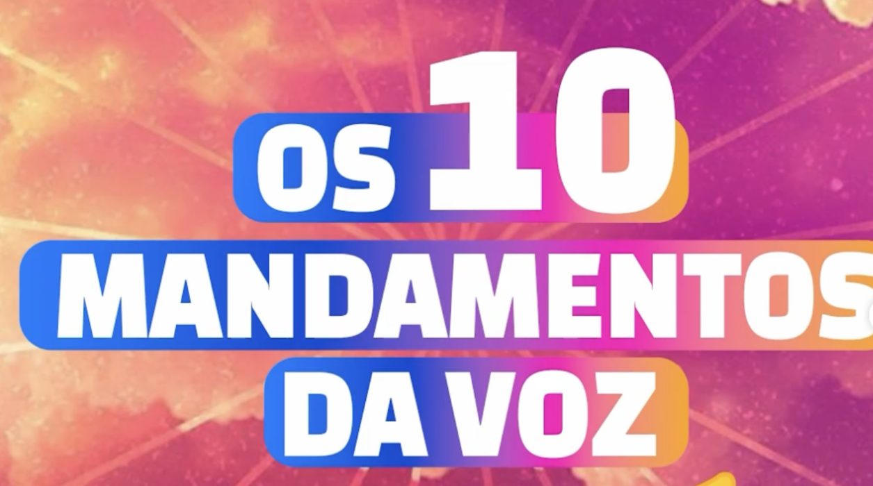 10 mandamentos da voz