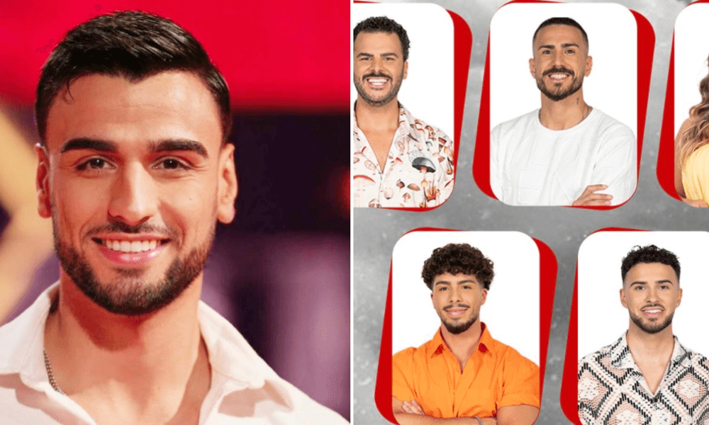 Francisco Vale e concorrente nomeados do Secret Story