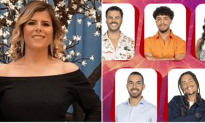 Noélia Pereira e concorrentes nomeados Secret Story