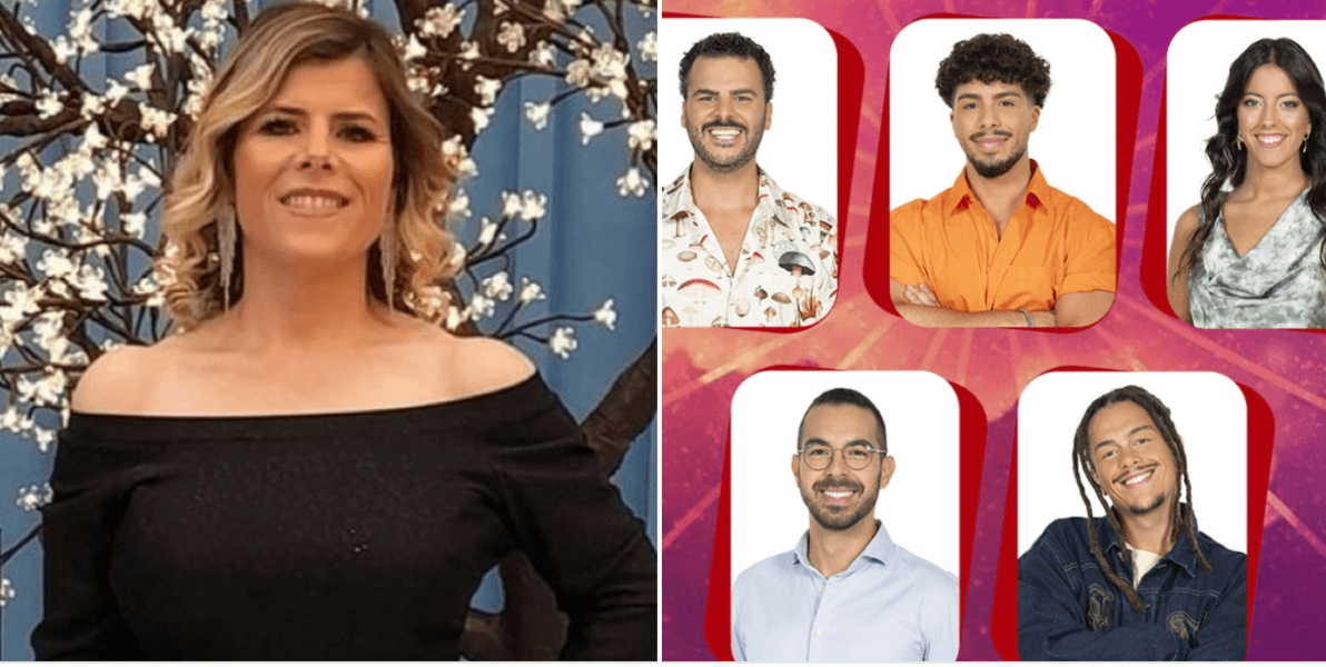 Noélia Pereira e concorrentes nomeados Secret Story