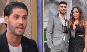 Gonçalo Quinaz e Marcelo com Rita