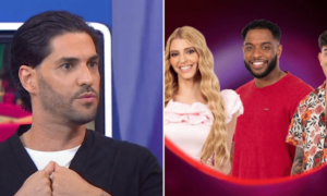 Gonçalo Quinaz e concorrentes nomeados do Big Brother semana 9