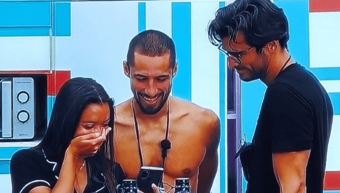 Diogo Bordin, Manuel Rodrigues e Carolina Braga