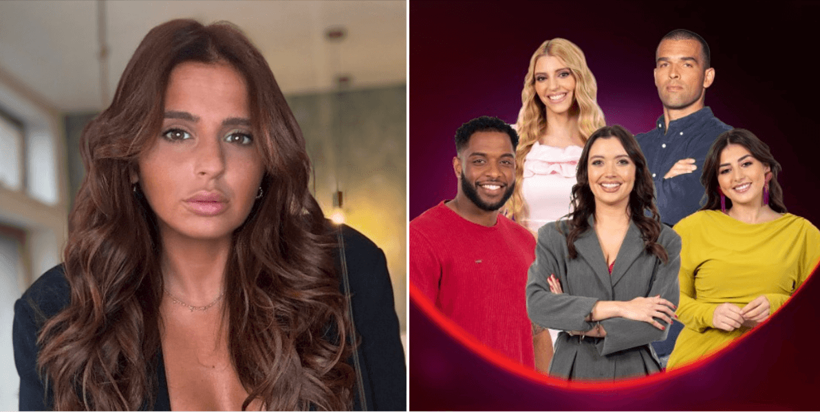 Diana Lopes e concorrente nomeados do BB