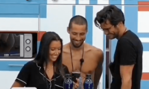 Diogo Bordin, Manuel Rodrigues e Carolina Braga