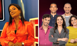 Inês Simões e finalistas do Big Brother