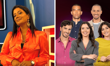 Inês Simões e finalistas do Big Brother