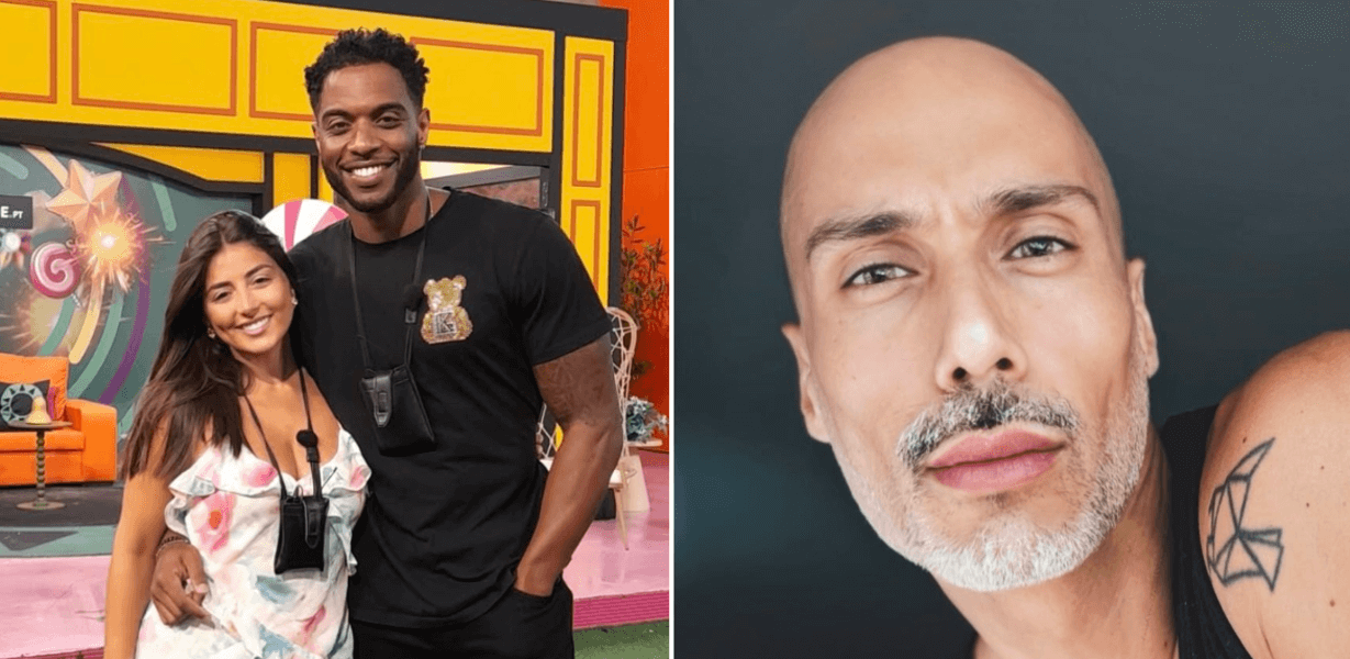 Lisa Schincariol com Nuno Brito e Pedro Crispim