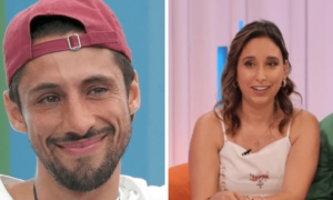 Manuel Rodrigues e Sofia, namorada do concorrente