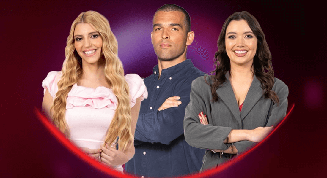 Carina, Carolina e Luís - Nomeados da semana 13 do BB2025