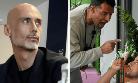 Pedro Crispim e Manuel Rodrigues com Luís Gonçalves