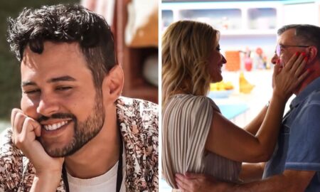Bruno Almeida, Quintino Aires com Cristina Ferreira