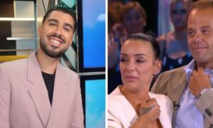 Leo Caeiro e João Moura Caetano com Luíza Abreu