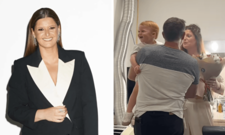 Maria Botelho Moniz com o filho e Pedro Bianchi Prata