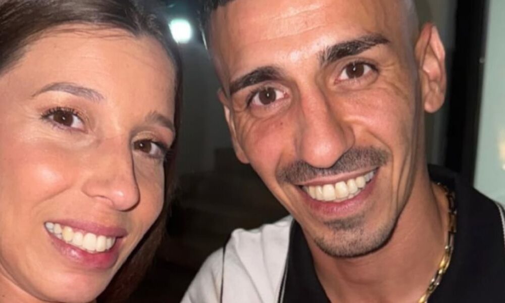 Sónia Jesus e o companheiro Vitor Soares - Vitó