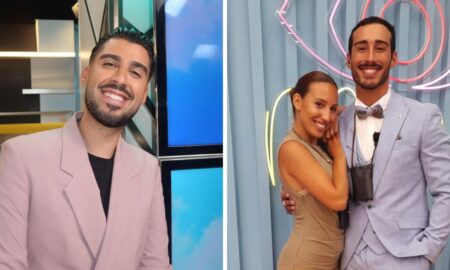 Léo Caeiro e Catarina Miranda com Afonso Leitão