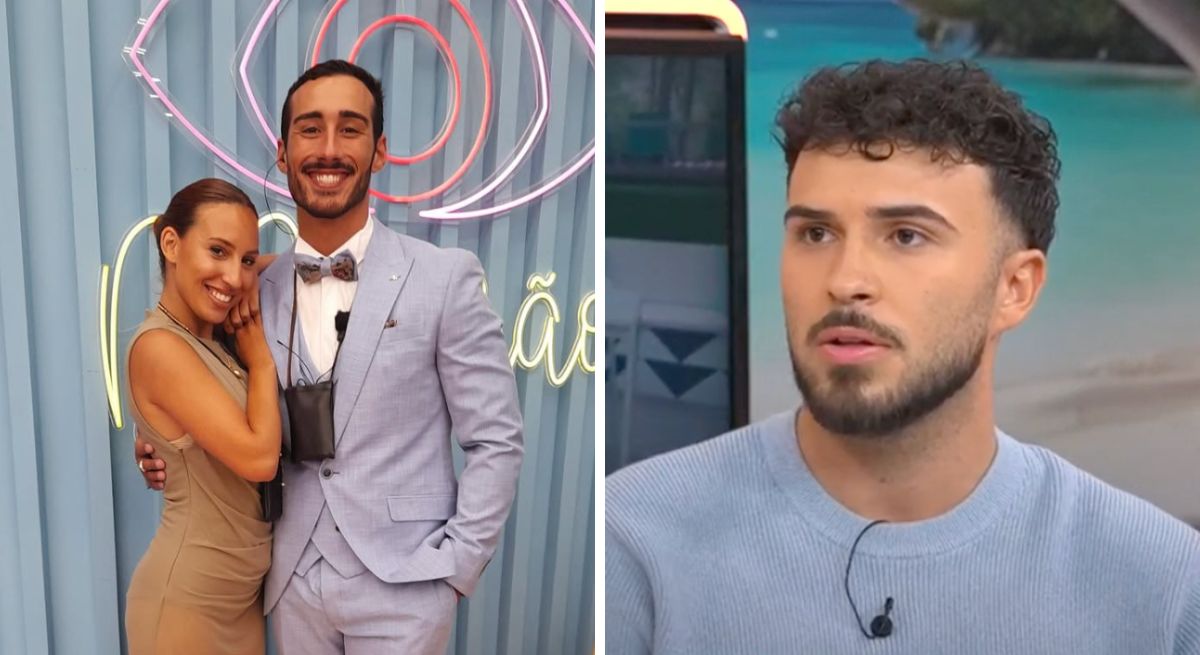 Catarina Miranda com Afonso Leitão e Marcelo Palma