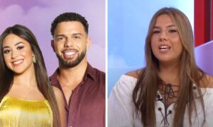 Fábio com Liliana e Inês Morais