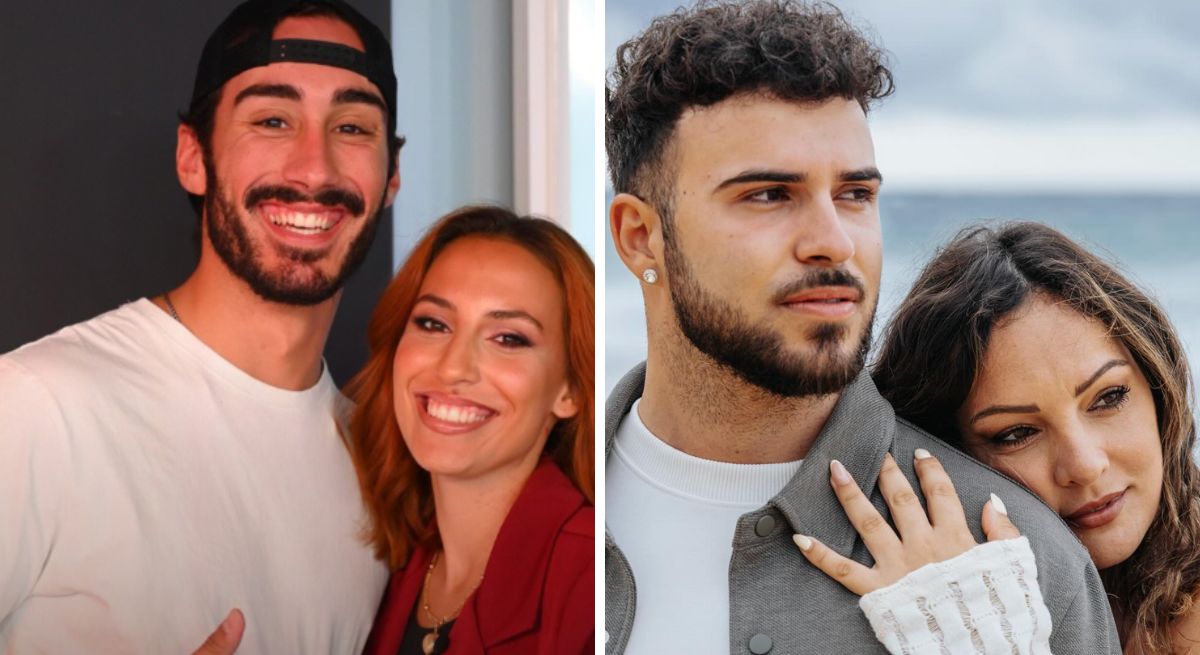 Catarina Miranda com Afonso Leitão e Marcelo Palma com Rita Almeida