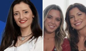 Susana Areal e Marcia Soares com Jéssica Vieira