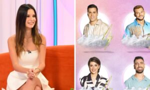 Renata Reis e concorrentes nomeados do Secret Story