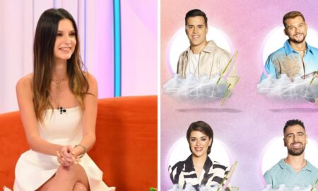 Renata Reis e concorrentes nomeados do Secret Story