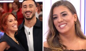 Catarina Miranda com Afonso Leitão e Daniela Santos